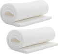 Upholstery Foam 2 Pcs 72 x 24 x 1 in - High Density Cushion Pads