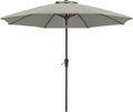 ABCCANOPY 10FT Patio Umbrella - Crank Tilt Outdoor Table Umbrella