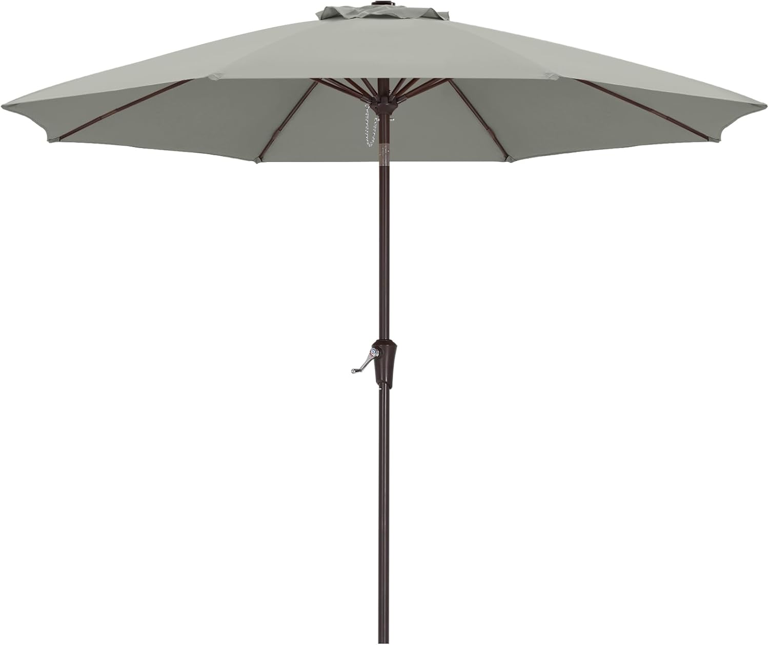 10FT Patio Umbrella with Push Button Tilt for Outdoor Use