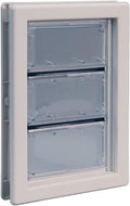 Air Seal Pet Door with Telescoping Frame, Medium - Energy Efficient