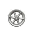 8 x 2 Semi Steel Cast Iron V-Groove Wheel with Roller Bearing