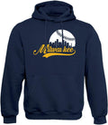 Cityscape Skyline Men's Hoodie Sweatshirt - Team Pride Sweatshirts