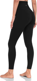 HeyNuts Yoga Pro Leggings 25in - Buttery Soft High Waisted 7/8