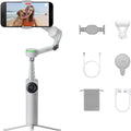 Insta360 Flow 2 Pro Creator Bundle Grey - Foldable AI Phone Gimbal