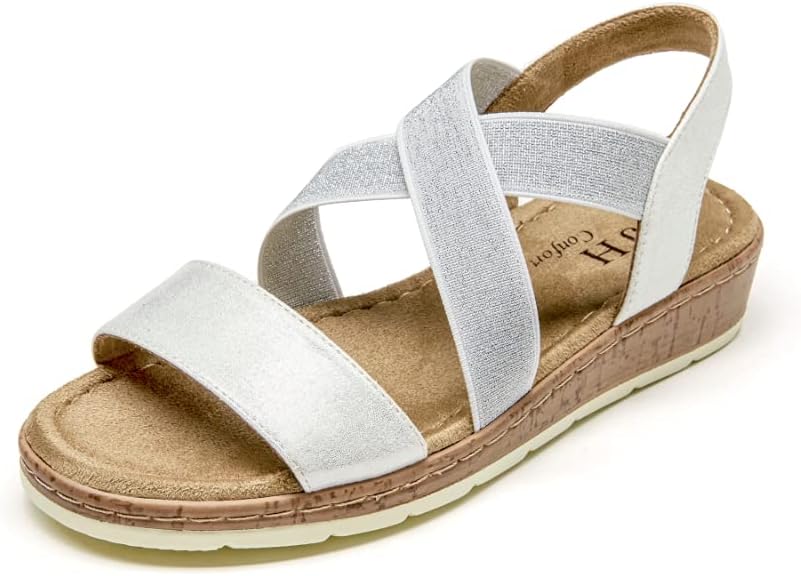 VJH confort Women's Flat Sandals for Stylish Summer Comfort