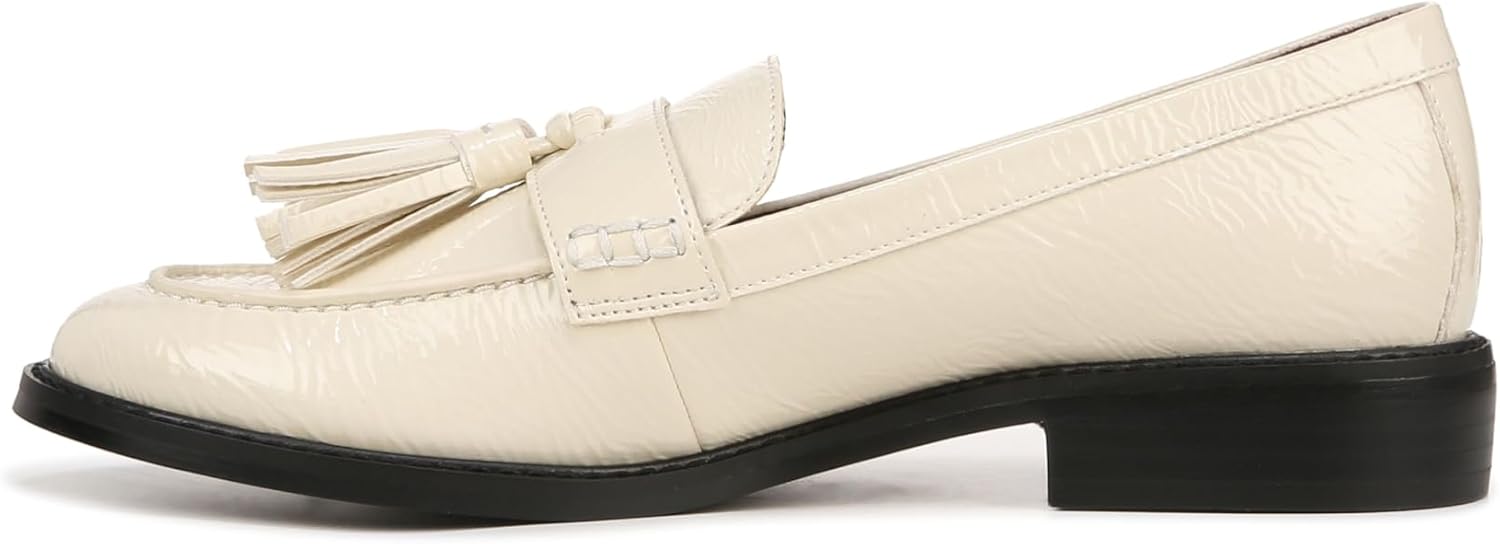 Franco Sarto Womens Carolyn Low Eco-Conscious Tassel Loafers