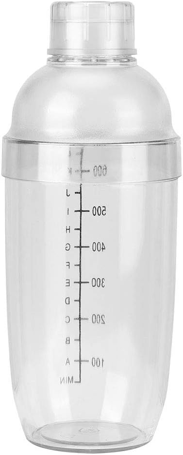 PerGar Clear Scale Cocktail Shaker - Mix Drinks with Ease