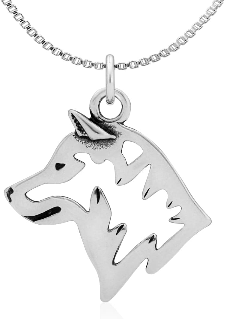 Sterling Silver Shiba Inu Pendant for Dog Lovers and Collectors