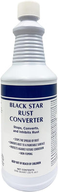 BLACK STAR Rust Converter - Converts Rust on Any Steel Surface Quart