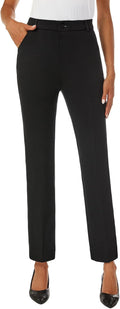 Women's Straight Leg Dress Ankle Pants - Work & Office Staple