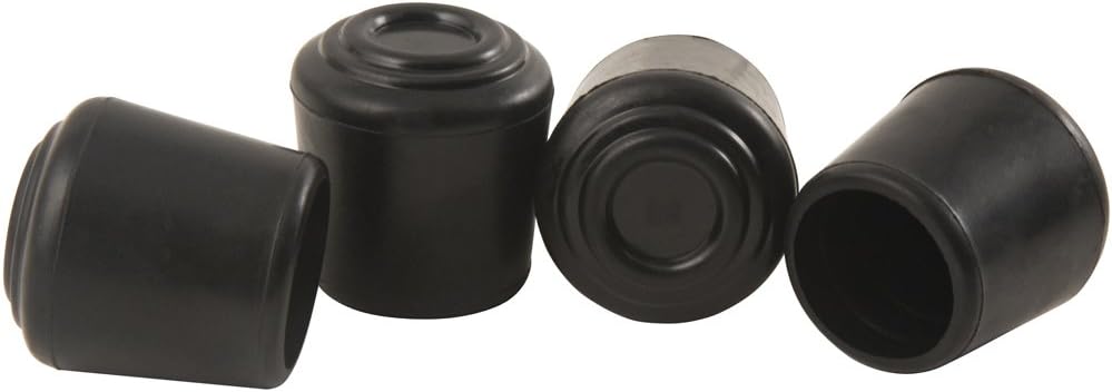 SoftTouch Rubber Chair Leg Tips - Protect Floors Quietly