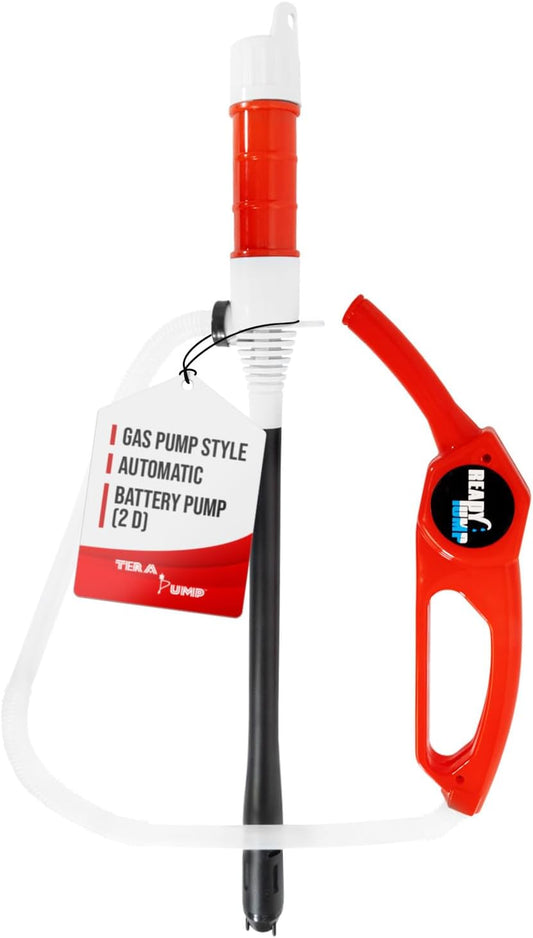 Portable Fuel Transfer Pump - 3X Power, No Heavy Lifting
