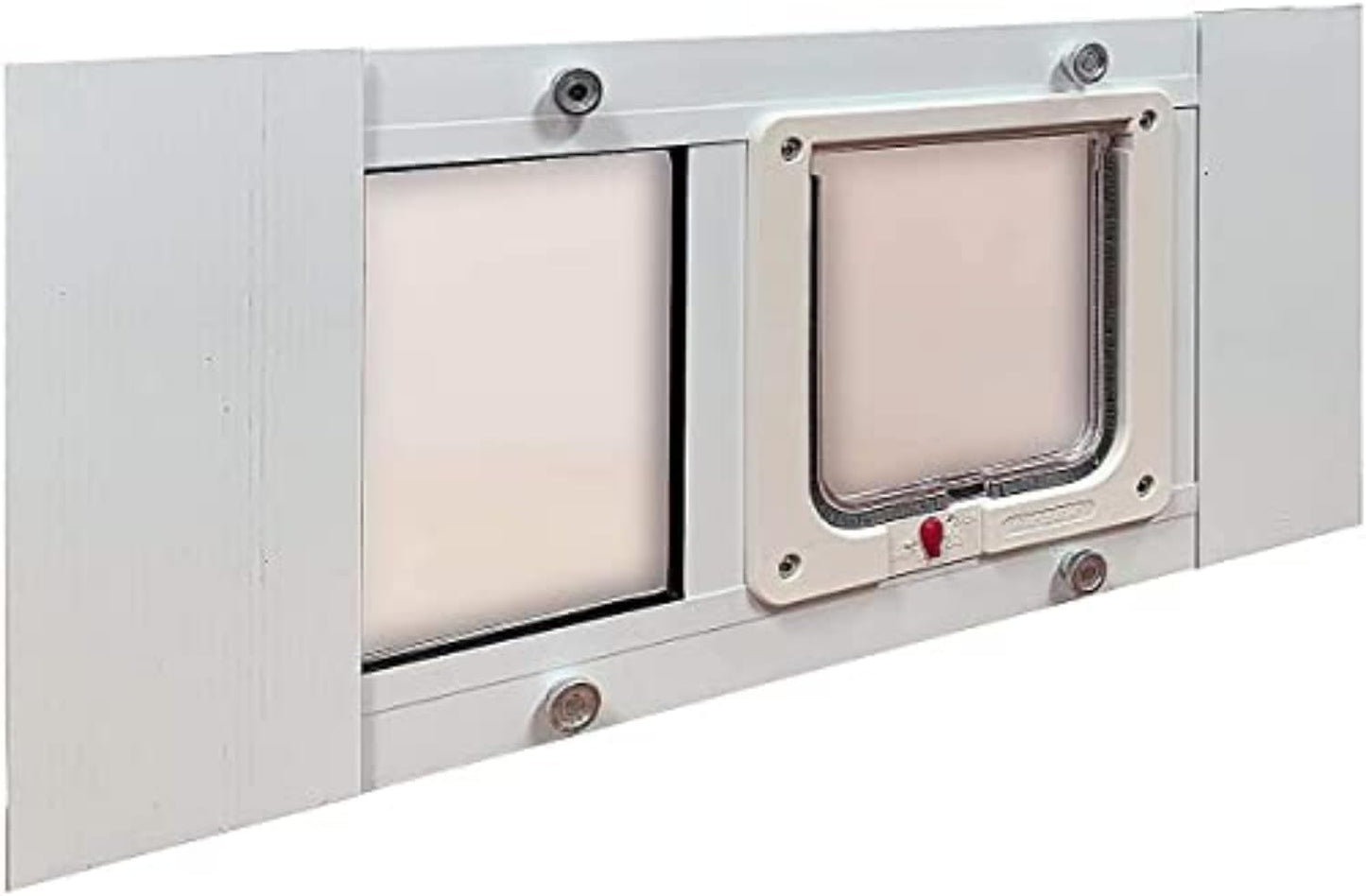 Ideal Pet Products Aluminum Sash Window Pet Door for Cats