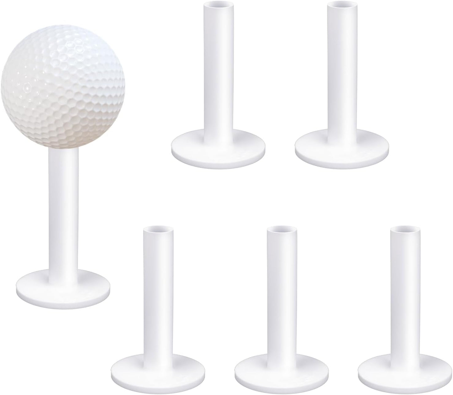 High Performance Rubber Golf Tees Set