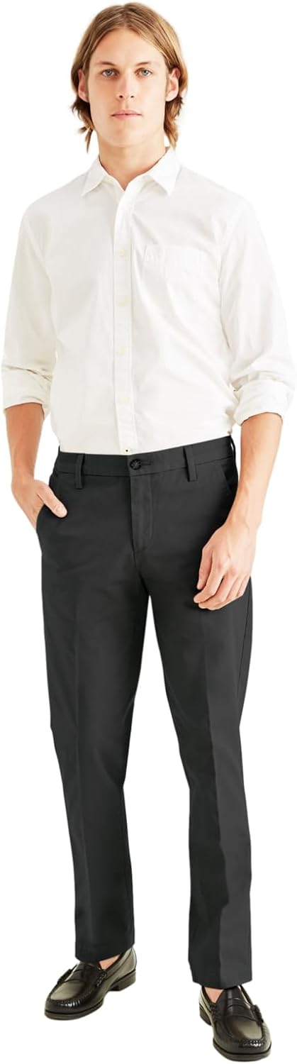 Dockers Mens Slim Fit Workday Khaki Smart 360 Flex Pants Review