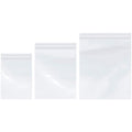 Plymor 4 Mil Heavy Duty Zipper Bags Variety Pack 300 - 3 Sizes