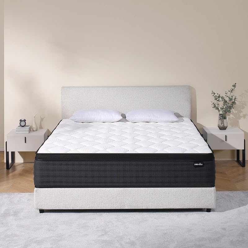 14 Inch King Size Hybrid Memory Foam Mattress for Comfort