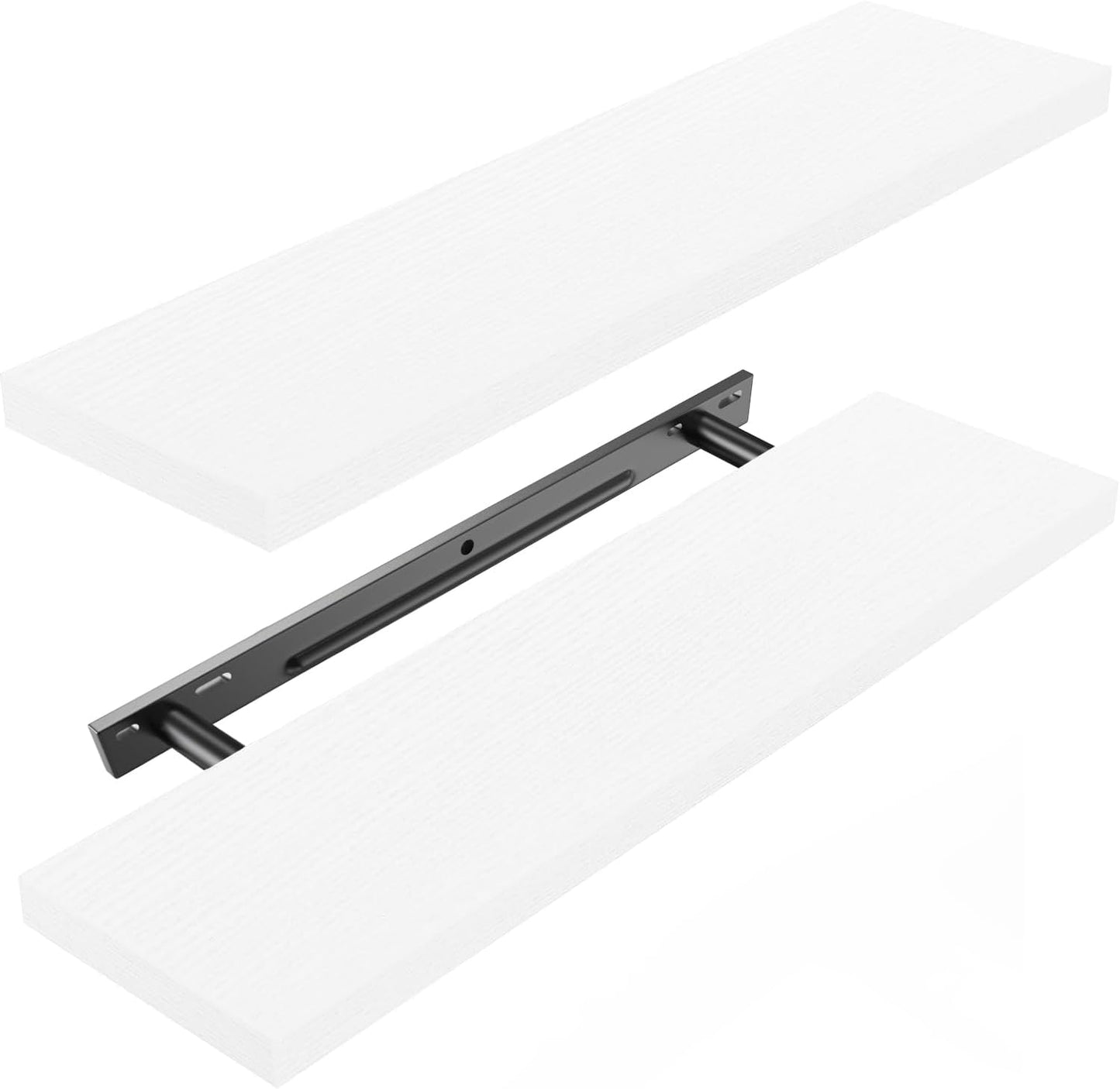 Large Floating Shelves for Wall Decor - Versatile Storage Solution