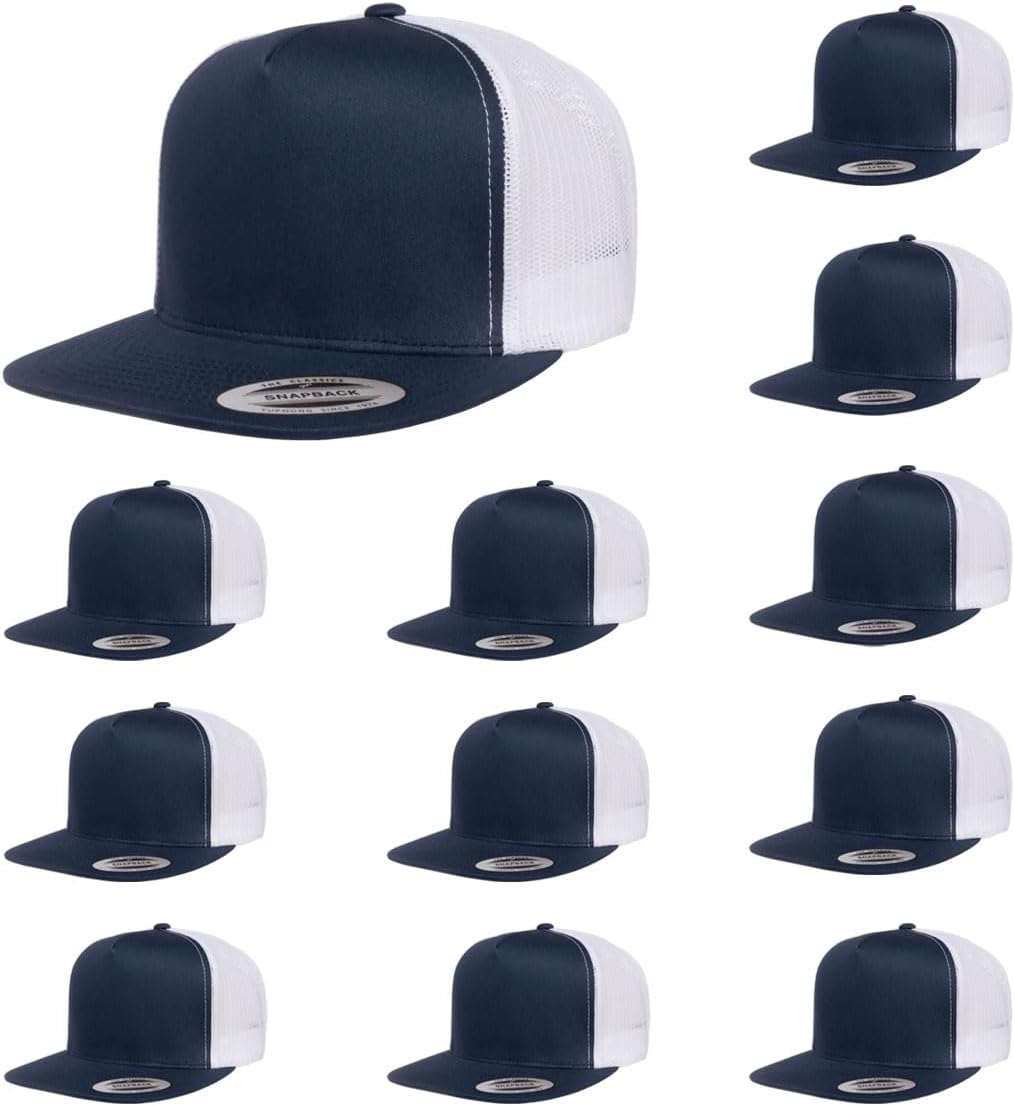 Yupoong 5-Panel Classic Trucker Cap for Ultimate Comfort