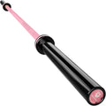 7ft Olympic Barbell 28mm 45lb - Smooth Spinning Sleeves for Olympic