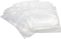 5 in x 8 in Resealable 4Mil Thick Clear Poly Zip Bags - 500 Pack