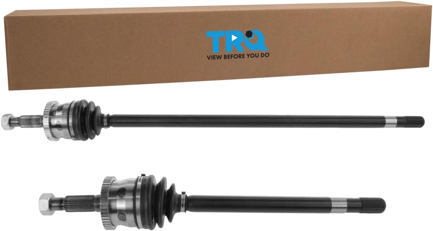 TRQ Front CV Axle Shaft Assembly Set for Jeep Grand Cherokee