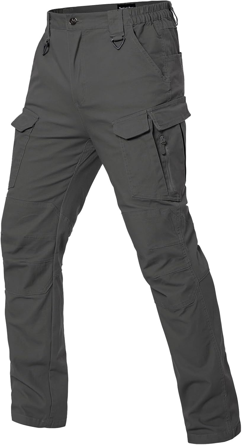 Men's Cotton Hiking Tactical Pants for Outdoor Activities