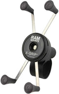 RAM MOUNTS X-Grip Phone Mount with Tough-Strap Handlebar Base - Low