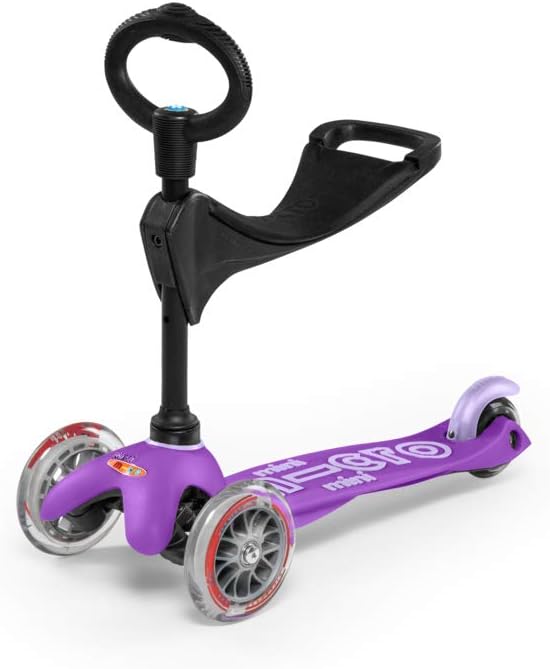 Micro Mini 3in1 Deluxe Ride-on Scooter for Toddlers Ages 1-5