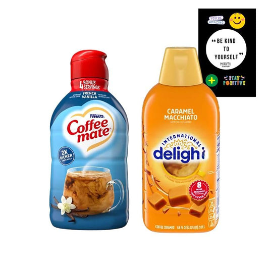 Caramel Macchiato & French Vanilla Coffee Creamer Duo