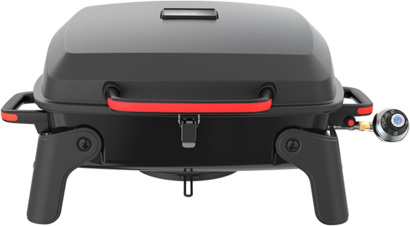 Megamaster 1-Burner Portable Gas Grill for Outdoor Cooking