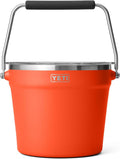YETI Beverage/Ice Bucket 6-Longneck Capacity - Durable Steel Cooler