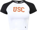 HYPE AND VICE Women's Homerun Cropped Tee for Game Day