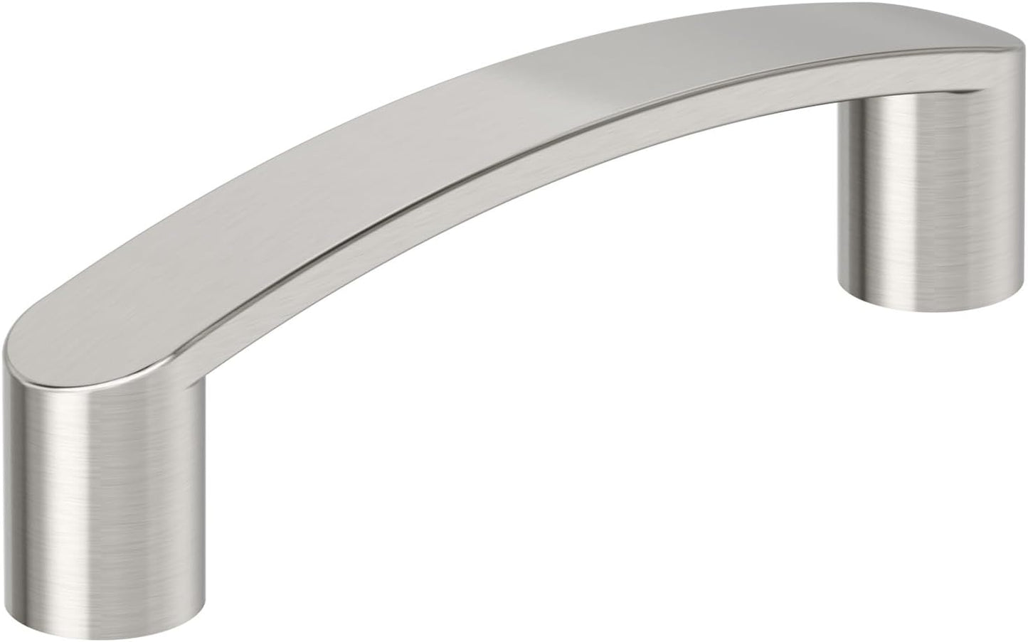 Amerock Rift 3 inch Satin Nickel Cabinet Pulls - 10 Pack Value