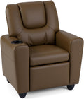 Kids Recliner Chair with Cup Holder and Footrest - Ergonomic Toddler