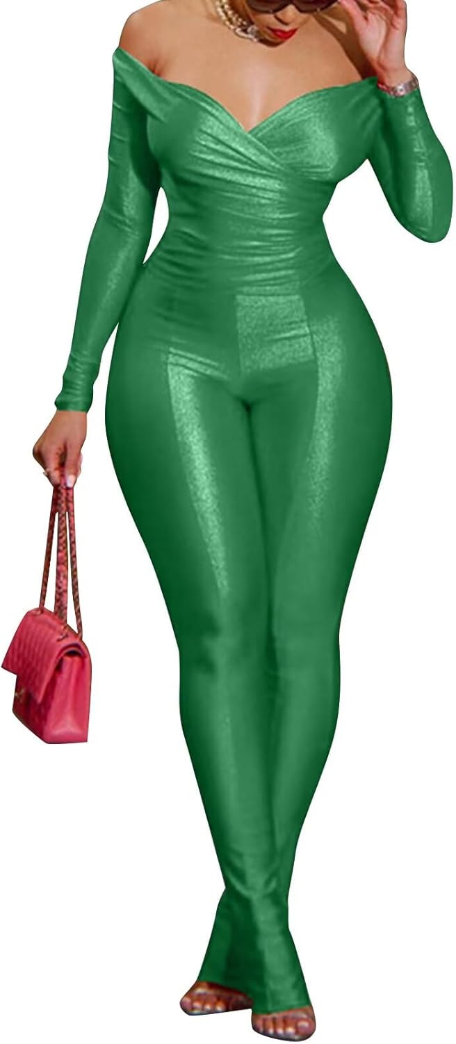 Sexy 2 Piece Outfits for Women with Off Shoulder Tops and Pants