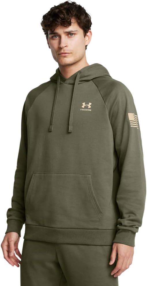 Under Armour Men's Freedom Flag Hoodie for Ultimate Comfort