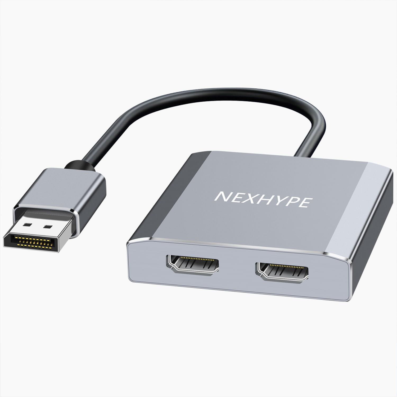DisplayPort to Dual HDMI Adapter for 4K@60Hz Extended Displays