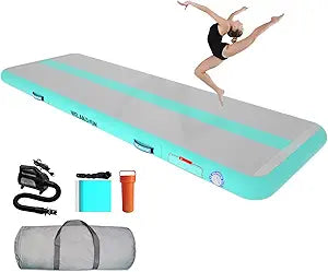 WelandFun Air Mat Tumble Track for Gymnastics and Training