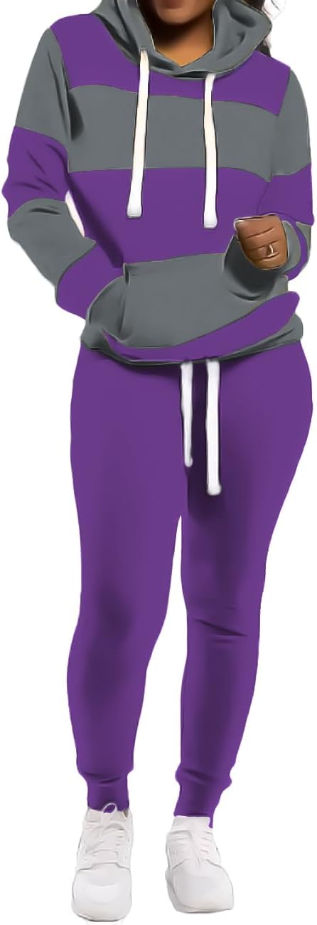TOPONSKY Womens 2 Piece Tracksuit for Daily Wear and Fitness