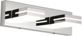 SineRise LED Modern Bathroom Vanity Light Fixtures - Bright Dimmable