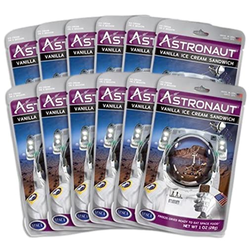 Astronaut Foods Freeze-Dried Ice Cream Sandwich, Vanilla Delight
