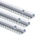 Plaster-in LED Channel 6 Pack 3.3FT/1M Trim Edge - Trimless Recessed