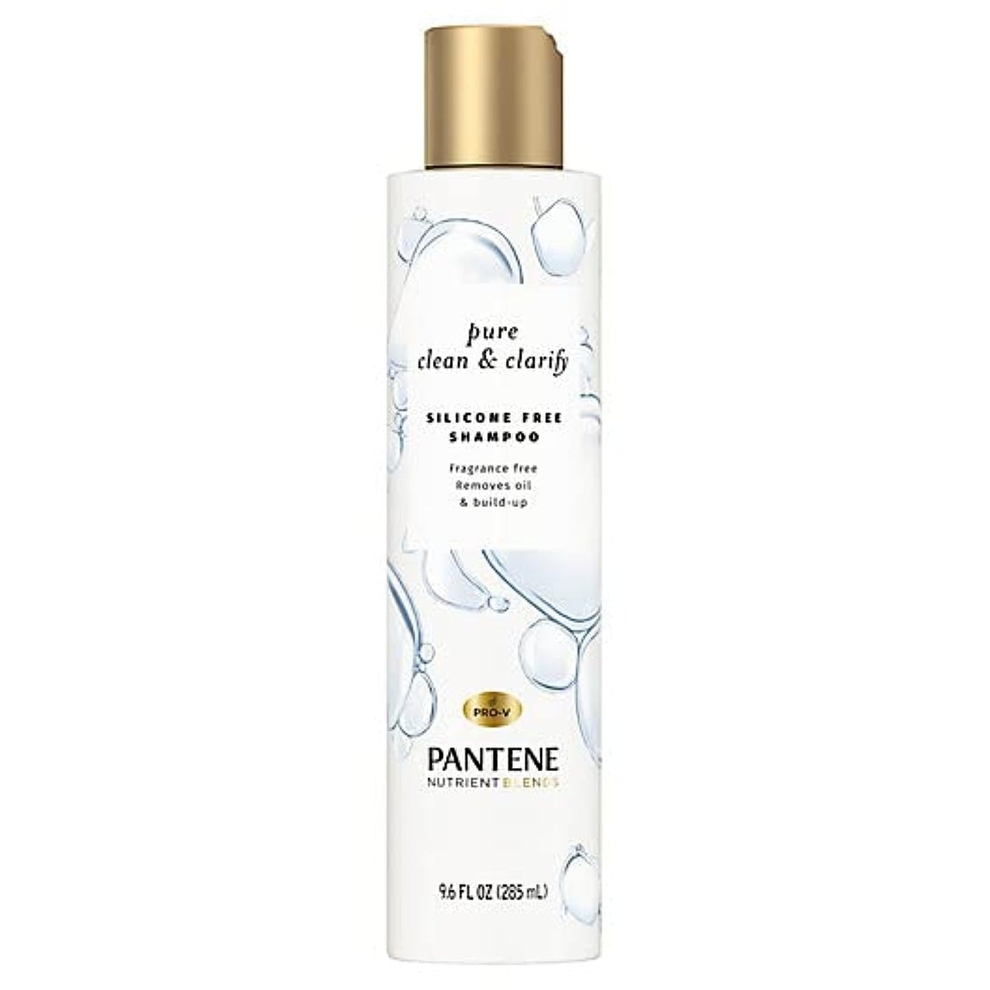 Pantene Pure Clean Shampoo, Silicone Free, 9.6 oz