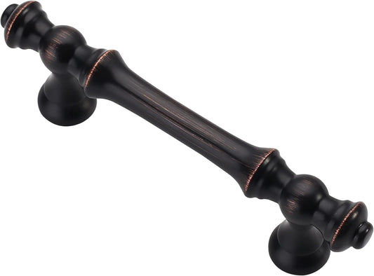 10 Pack Oil Rubbed Bronze Cabinet Pulls for Modern Kitchens