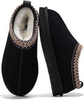 Project Cloud 100% Genuine Leather Womens Slippers - Plush