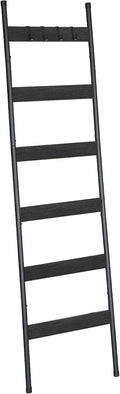 HOOBRO Blanket Ladder 6-Tier Towel Rack - Space-Saving Display
