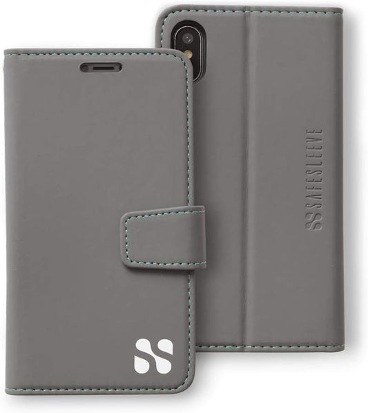 SafeSleeve EMF Protection iPhone Xs Max Case with Wallet Stand