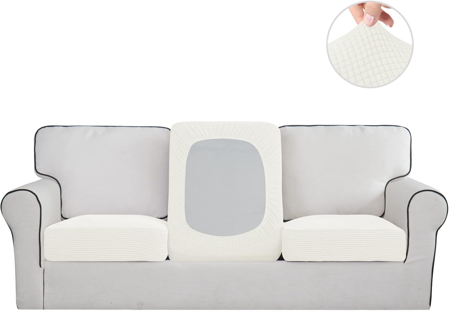 Easy-Going Stretch Individual Chair Couch Cover for Sofa