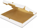 12 x 12 x 2 in White Pizza Boxes 50 Pack - Heavy-Duty B-Flute